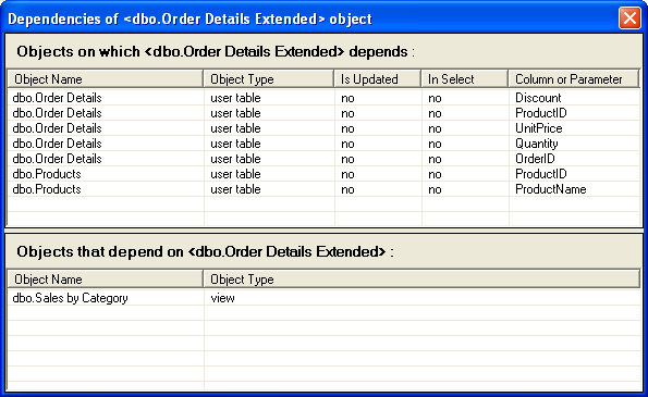 SQLDBSearch-DependencyForm